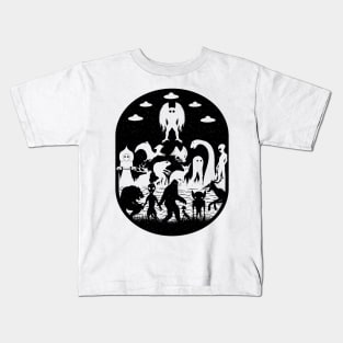 Cryptid Creatures Kids T-Shirt